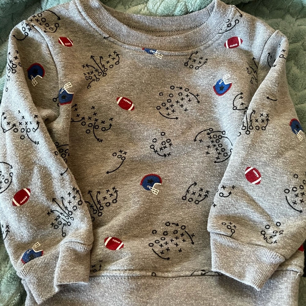 Garanimals 18 Month Football Sweatshirt